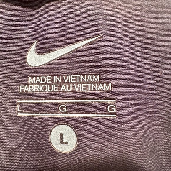 Nike Size Large Spring Windbreaker Training Running Track Jacket Black - Picture 7 of 16